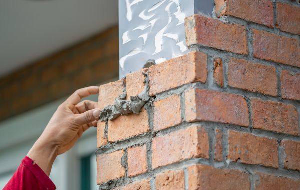 Brick Pillar Repair in Strongsville