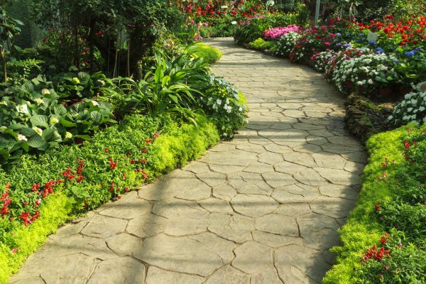 Stone Pathway Repair in Strongsville