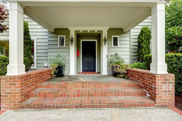 Front Porch Masonry Repair in Strongsville
