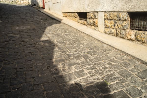 Stone Sidewalk Repair in Strongsville