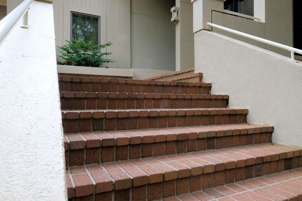 Entryway Brick Repair in Strongsville