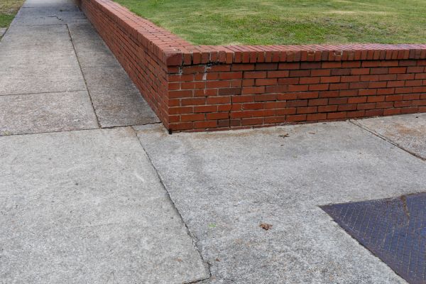 Brick Retaining Wall Repair in Strongsville